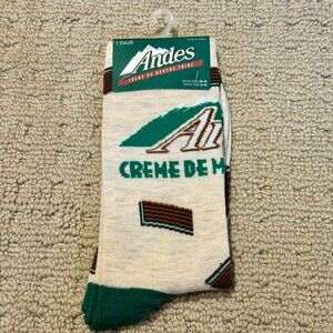 New Andes Novelty Crew Socks Size 6-12/13 - Men's/Women's -